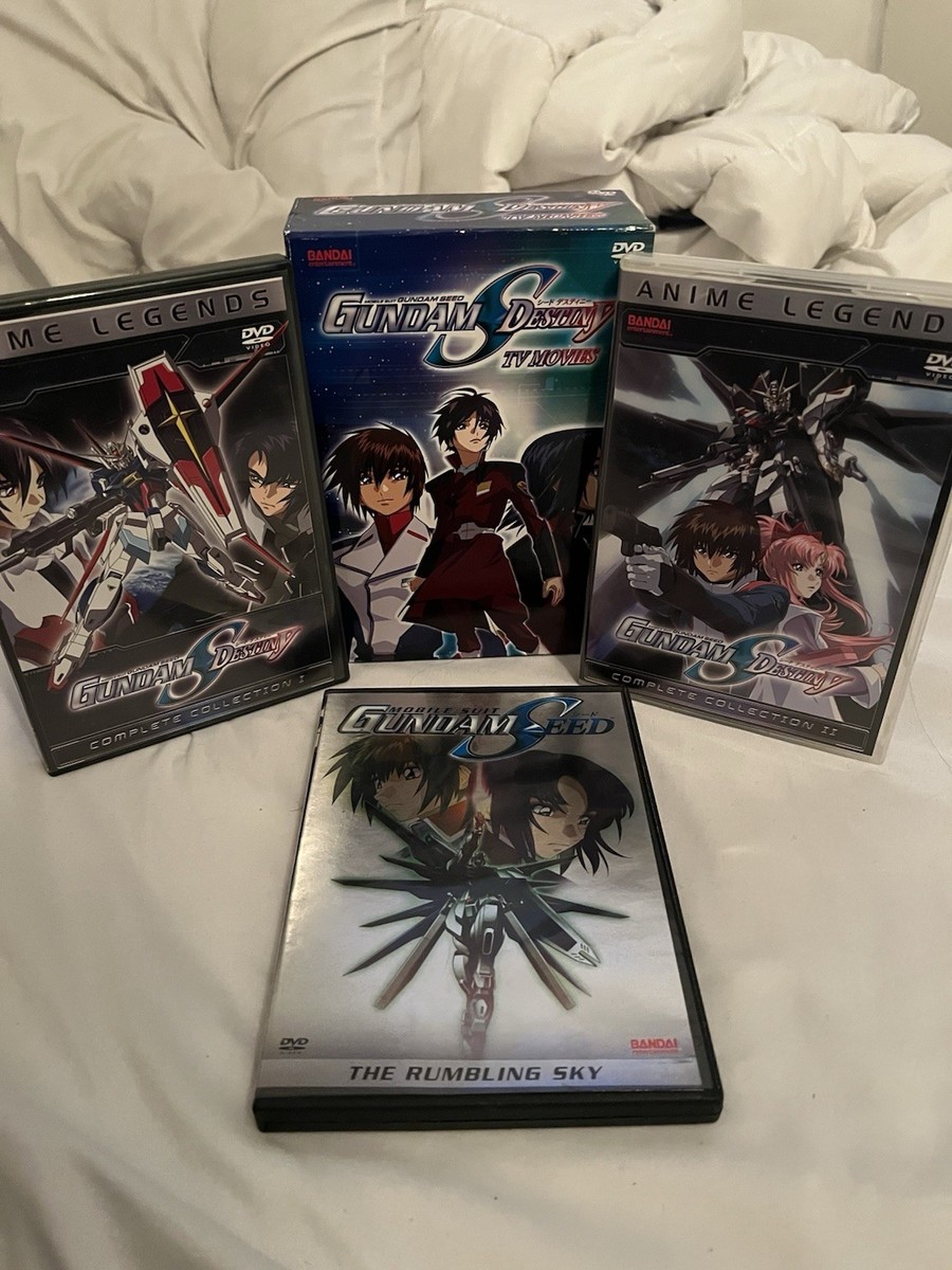 Gundam Seed Destiny Anime Legends Complete Collection I & II DVD