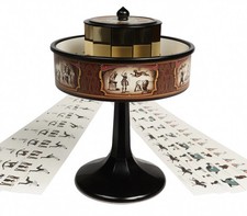 Praxinoscope Animation Toy - Black - Gift for Filmmaker, Movie Lover, Film Buffs