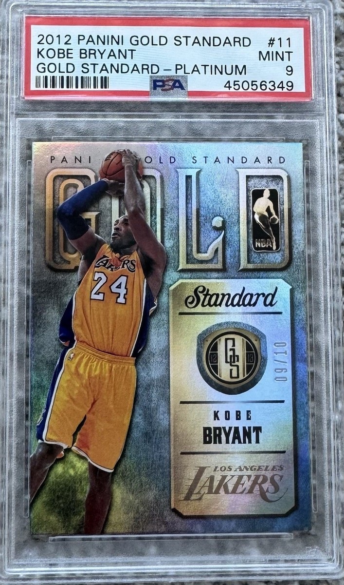 2012-13 Panini Gold Standard Kobe Bryant Insert Platinum #/10 