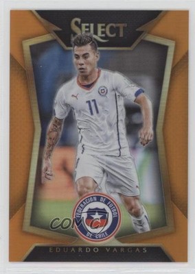 2015-16 Panini Select Orange Prizm 88/149 Eduardo Vargas #3 Rookie RC 0nn9