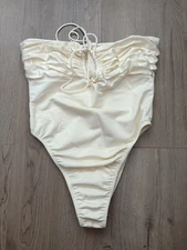 Mirror Palais Cream Bodysuit Mademoiselle Size 1