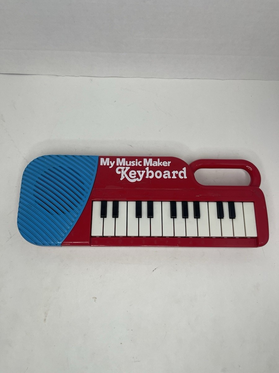 See Video - My Music Maker Mini Keyboard Piano by DSI 1996 Vintage