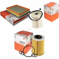 Mahle / Knecht Luftfilter LX 1926 Kraftstofffilter KX 231D ÖLfilter OX 437D