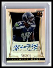 2013 Panini Select Spencer Ware Rookie Autographs Prizm #294 #/199
