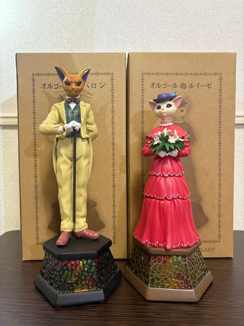 Ghibli Whisper of the heart Baron & Louise Figure Complere set of
