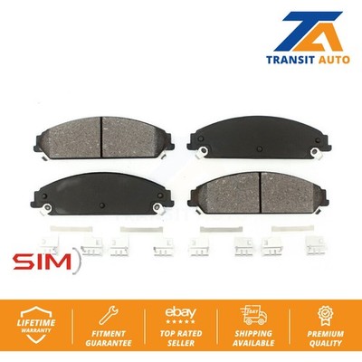 Front Semi-Metallic Brake Pads Set For Dodge Chrysler 300 Charger Challenger 200