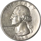 1938-P Washington Quarter