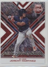 2016 Panini Elite Extra Edition Status Red Die-Cut 72/99 Jeremy Martinez 0b3