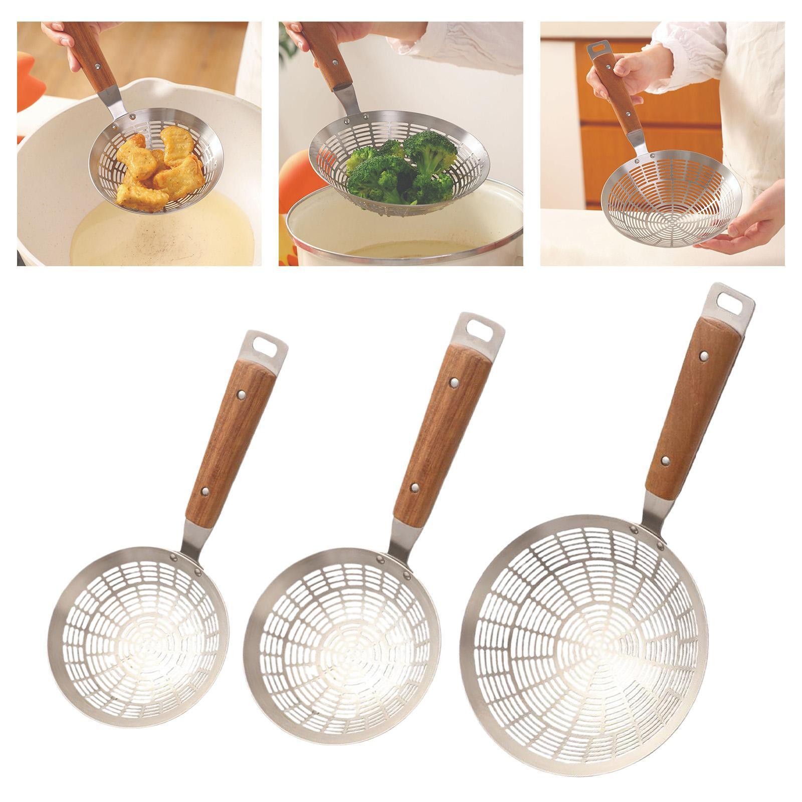 Siebkelle praktisches Sieb zum Kochen von Knödeln Kochen Bohnen