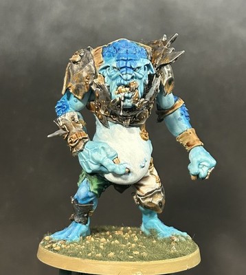Blood Bowl Warhammer Untrained Troll, Lou Rollins Pro-Paint! (Good For D&D Too!)