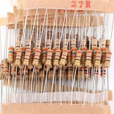 Resistor Kit 1/2 Watt Resistors Kit Resistors Assortment Kit 1000pcs 100 Values