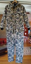 Vintage Walls Blizzard Pruf Camo Insulated Coveralls Large Reg USA Hunting READ