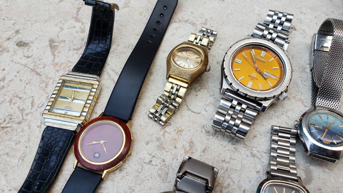 SEIKO,CASIO, ORIENT 腕時計11点　(ジャンク品) SEIKO,CASIO, ORIENT 腕時計11点 (ジャンク品) SEIKO CASIO