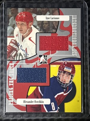 2006-07 ITG International Ice Passing The Torch Igor Larionov/Alex Ovechkin /60