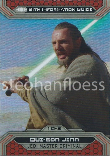 2015 Star Wars Chrome Perspectives Jedi vs. Sith Refractor You Pick the Card - Picture 60 of 98