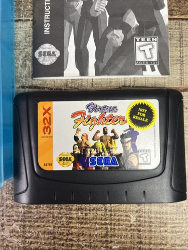 Virtua Fighter -Sega Genesis 32x Cartridge And Manual - Picture 2 of 5