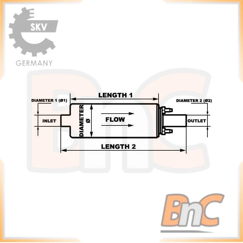 FABRICANTE DE EQUIPOS ORIGINALES SKV HD BOMBA DE COMBUSTIBLE PARA BMW MITSUBISHI PEGUEOT PORSCHE RENAULT SAAB VOLVO VW Foto 4 de 4