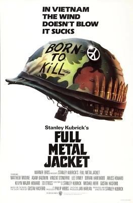 full metal jacket Stanley Kubrick Film plakat movie poster