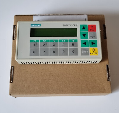 Siemens SIMATIC 6AV3503-1DB10 Operator Panel OP3