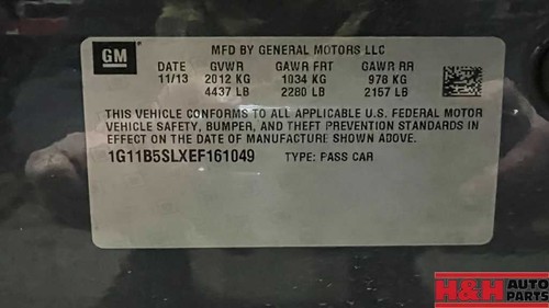 Depósito de lavado compatible con 14-20 IMPALA 380982 - Imagen 5 de 10