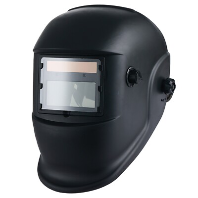 True Color Solar Auto Darkening Welding Helmet, 3.62'' View, Arc Tig Mig 1/25000s