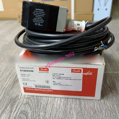 New Danfoss Solenoid Valve Coil 018Z6596 FedEx or DHL or UPS