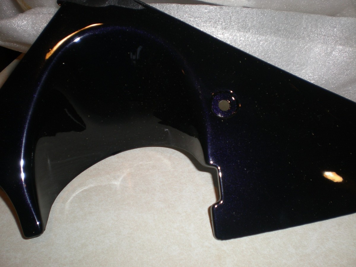 NOS KAWASAKI 1995 ZX1100 ZX11 LEFT FRONT BLACK COWLING 55028