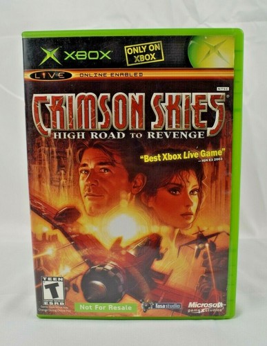 Microsoft Studios - Crimson Skies:High Road to Revenge (Microsoft Xbox, 2003) - Picture 2 of 3