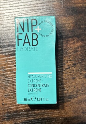 Nip + Fab Hydrate Hyaluronic Fix Extreme Concentrate 1.01oz   Vegan