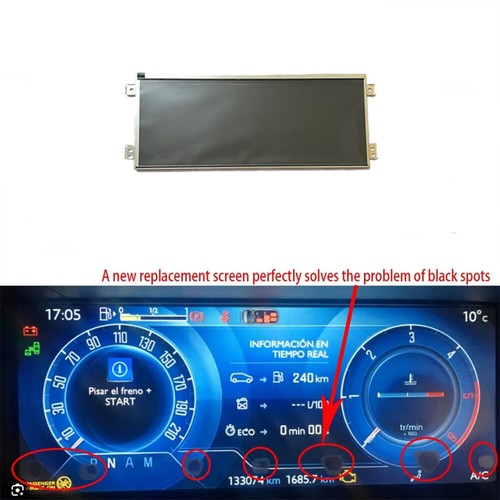 LCD Display LLB123LT01 For Citroën C4 Picasso 9808851580, 9815286580 Instrument - 第 1/8 張圖片