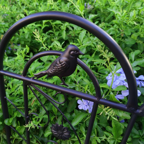 10FT Garden Fence Flower Bed Border Anti Rust Iron Fence Edging for Outdoor Lawn - 第 39/51 張圖片