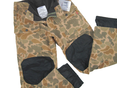 NEW $190 Burton Mens Heritage Field Snowboard Pants! S Duck Hunter