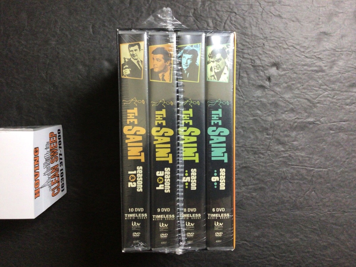 The Saint: The Complete Series (DVD, 2015, 33-Disc Set) for sale