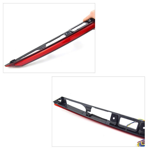 Red Car Rear Door Trunk Tail/Brake Light Molding LED For Toyota Camry 2021-2023 - Picture 5 of 8
