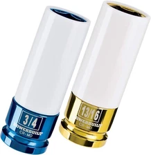 Powerbuilt 642396 2 Pc. SAE Lug Nut Socket Set