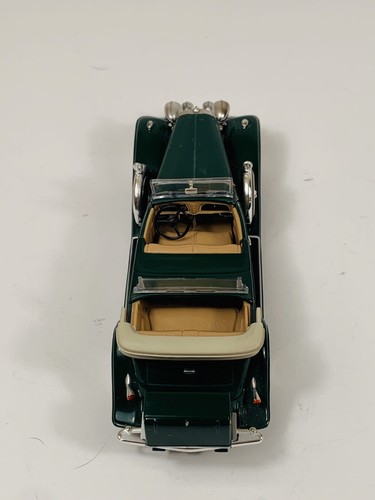 ANSON 1932 Cadillac Phaeton V16 Convertible Die-Cast 1:32 GREEN - Picture 5 of 8