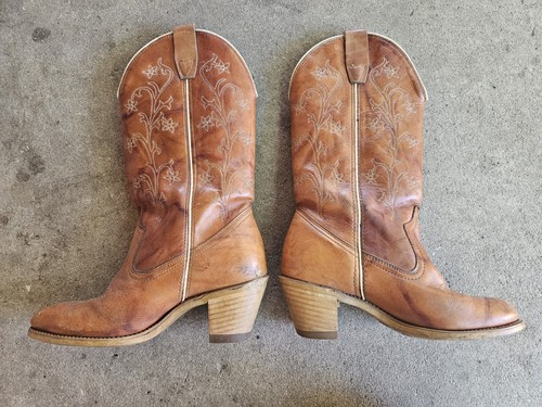 Wolverine 1980s Cowgirl Boots 6M - Picture 3 of 15