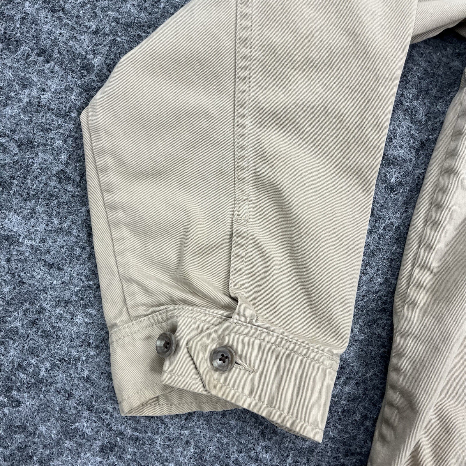 Polo Ralph Lauren giacca uomo 2XL beige pony giacca a vento preppy golf coat