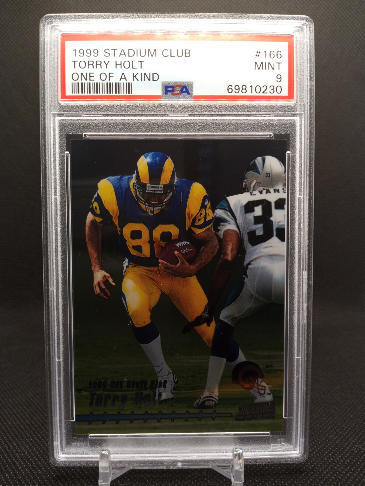 Torry Holt Stadium Club One of A Kind #166 One of A Kind