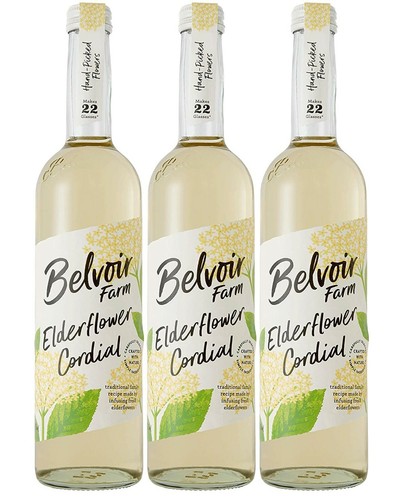 Belvoir Farm Holunderblüten Cordial Alkoholfreies Getränk 3x500ml, ODER 6x500ml - Bild 5 von 11