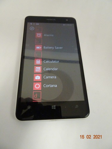 Nokia Lumia 625 Windows Smartphone - 8GB - weiß - Vodafone (Y691) - Bild 3 von 3