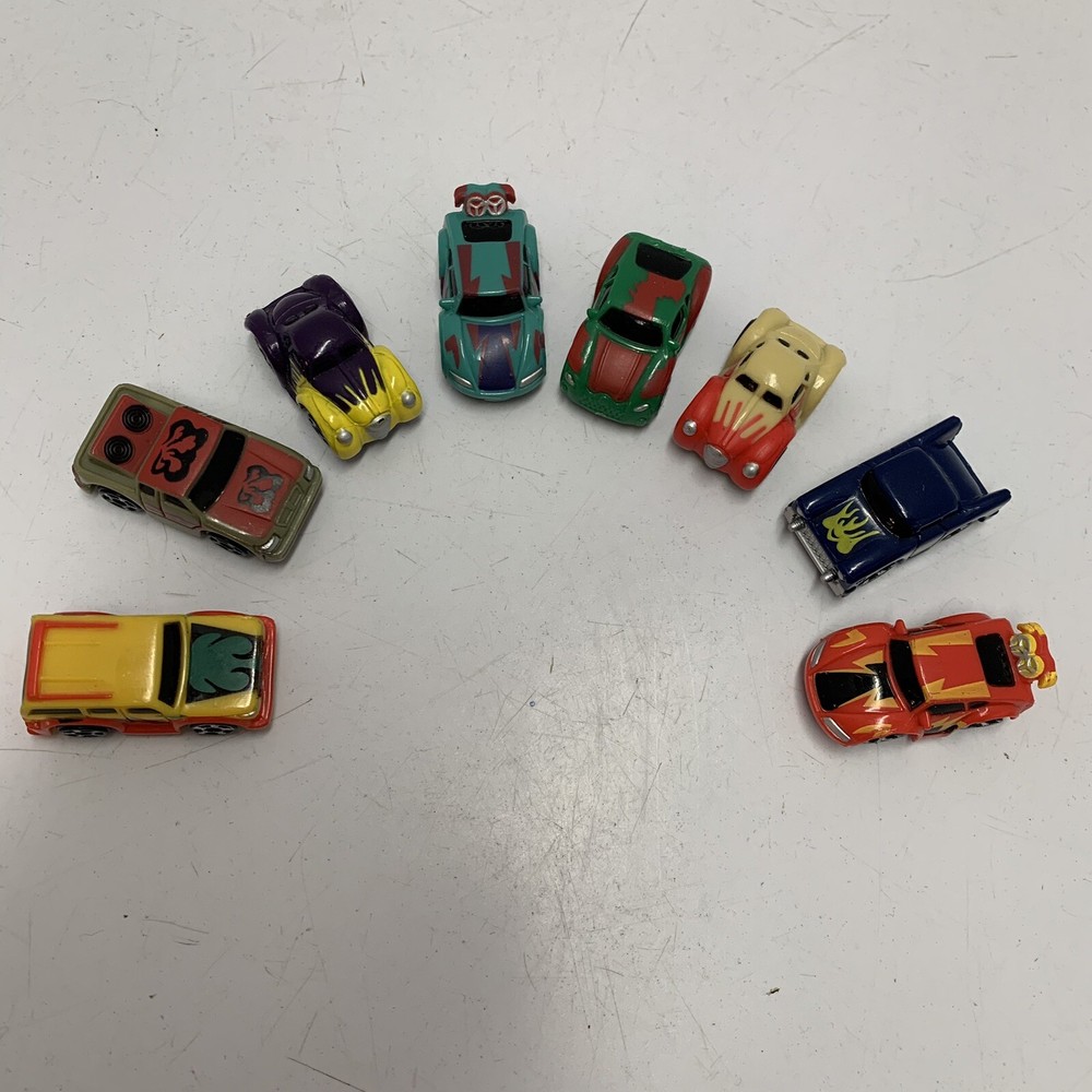 Mini MMTL Micro Machine Random Car Truck Lot Of 8 Pickup Hot Rod Sports Racing