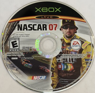 NASCAR 07 (Microsoft Xbox, 2006) DISC ONLY | NO TRACKING | M2960