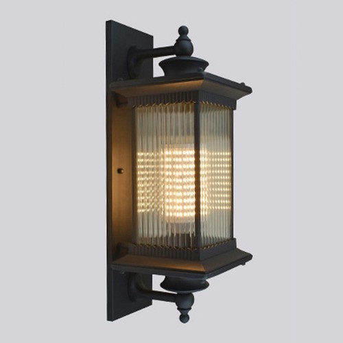 Modern Garden Wall Light Outdoor Fixture External Vintage Lantern Wall Lamp - Picture 13 of 18