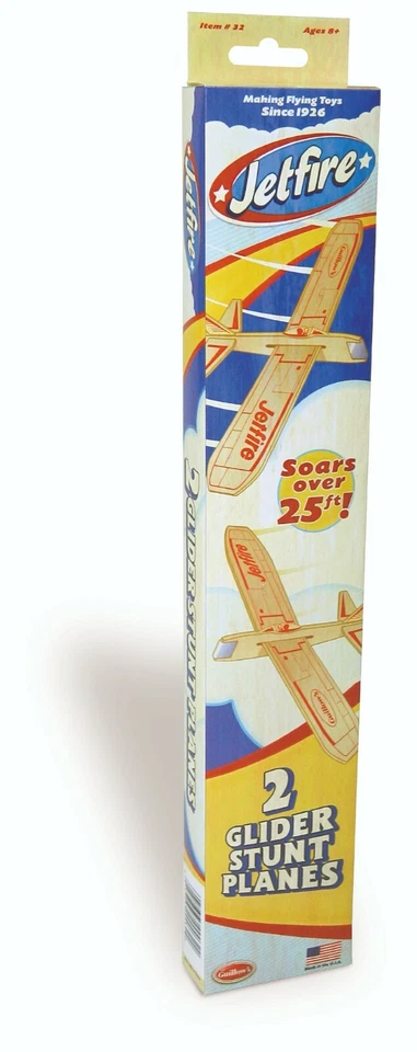 Guillow's #32 Jetfire Twin Pack 24 Piezas (48 Aviones) Display Pack GUI-32-DIS Foto 2 de 4