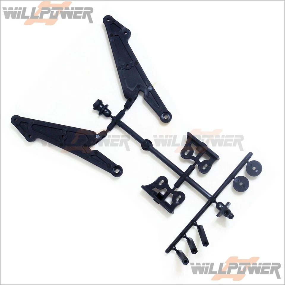 Wing Stay Set #X1-42 (RC-WillPower) HongNor NEXX8/NEXX8T/X1CR/X1CRT/X2CR/X2CRT - Image 4 of 4