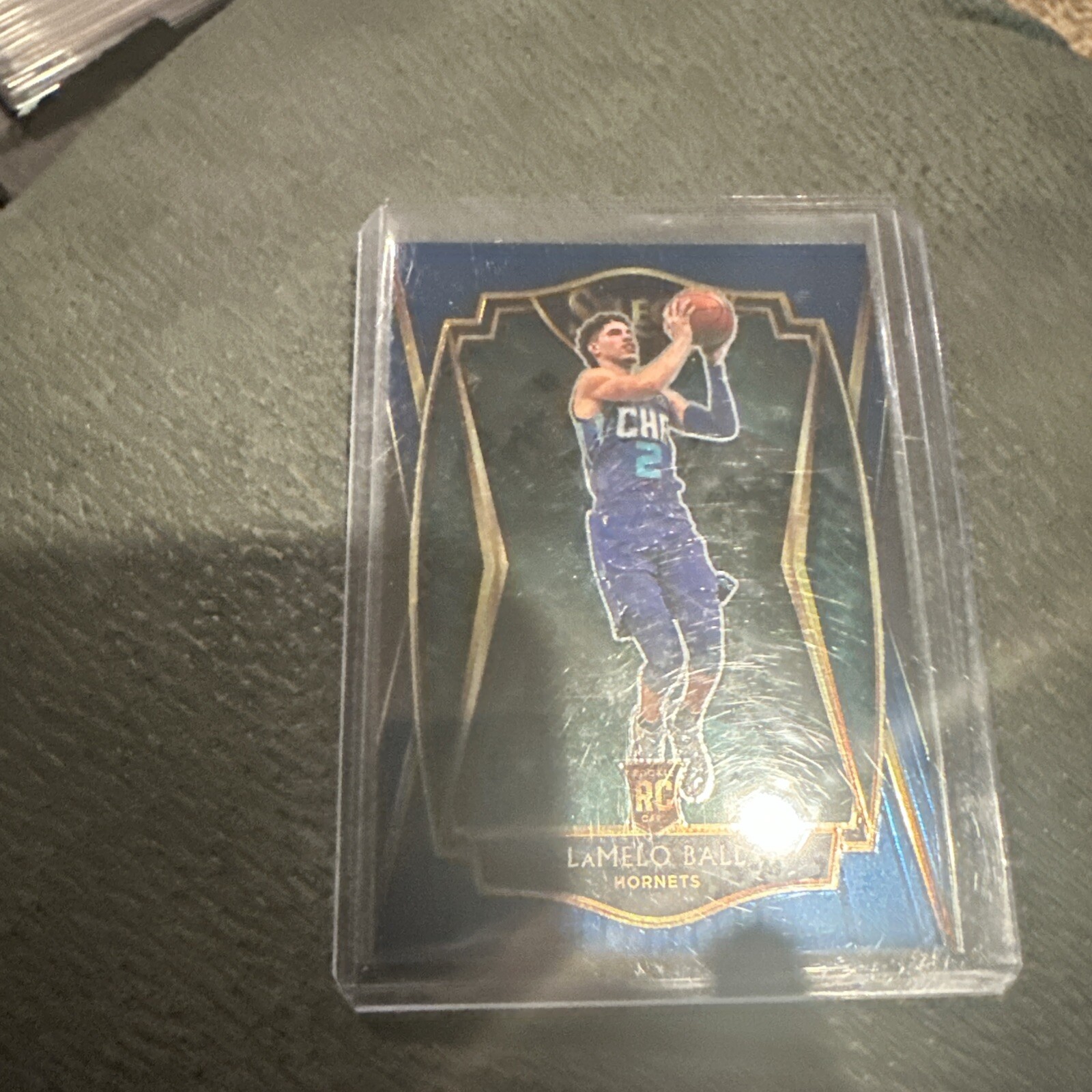 2020-21 Select LaMelo Ball Premier Level Retail Blue Rookie RC #183 Hornets