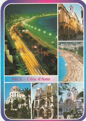 SCHÖNE, COTE D'AZUR, Frankreich - Vintage POSTKARTE