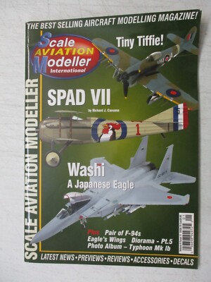 SCALE AVIATION MODELLER INTERNATIONAL UK MAGAZINE NOV 2000 SPAD VII TYPHOON MKIB