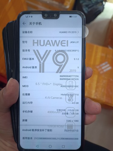 Huawei y9 2019 128GB Dual SIM Unlocked google play (Global) Android phone - Photo 8 sur 8